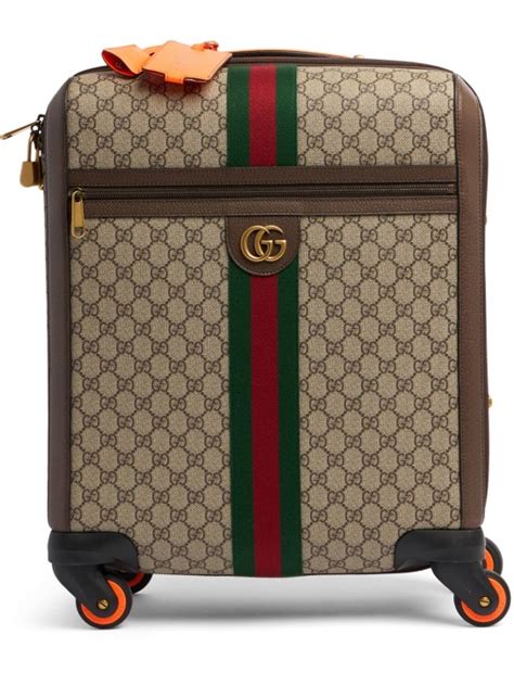 valise cabine gucci|gucci econyl luggage.